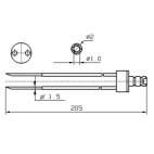 Fomaco 4x1.6xL205 Injector Needles